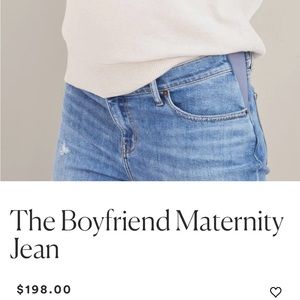 Hatch Boyfriend Maternity Jean